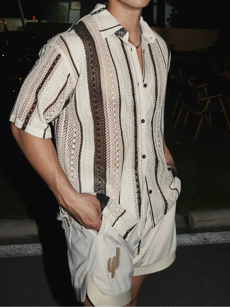 Monaco Stripe Shirt