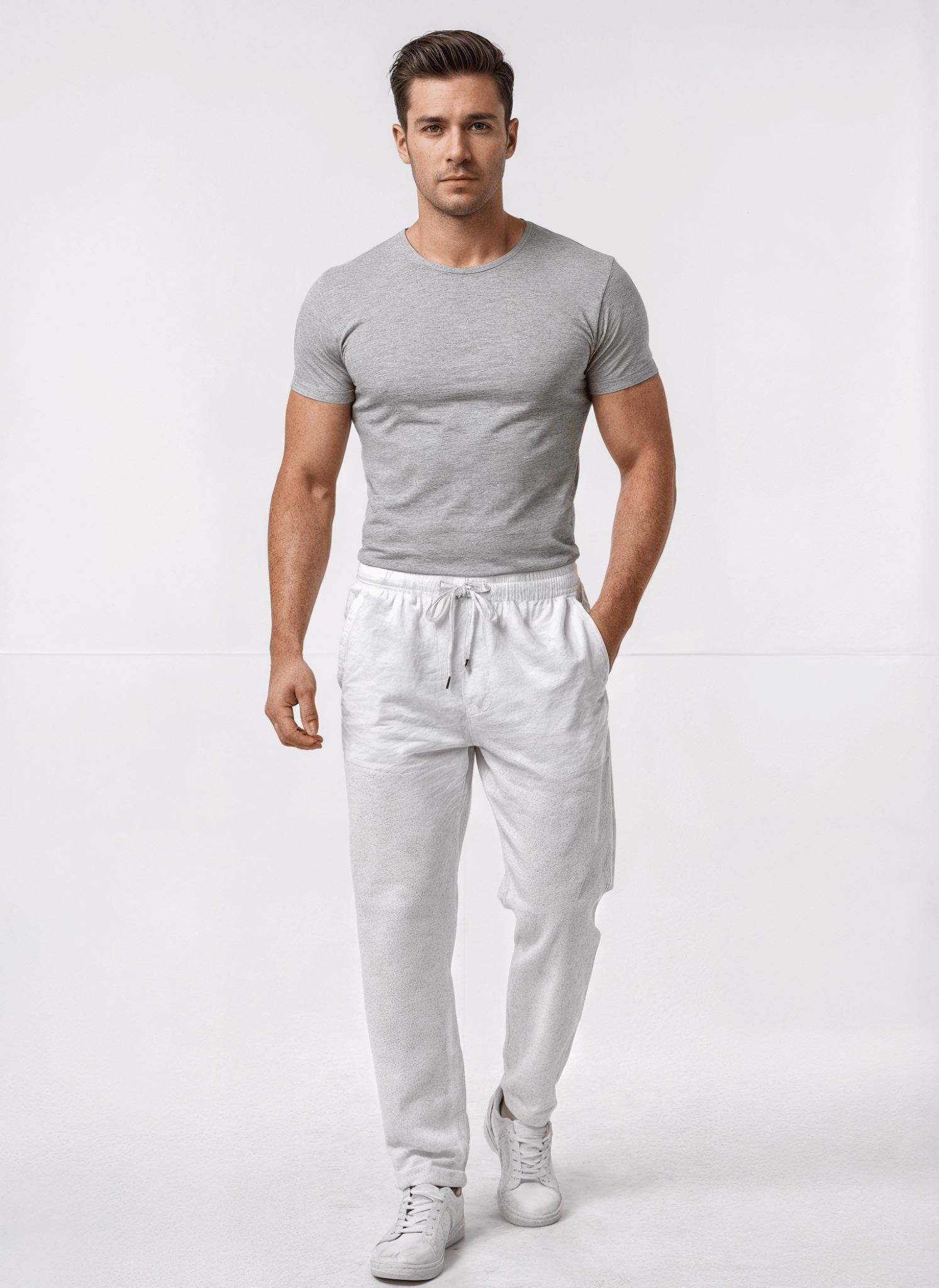 Monaco Linen Trousers