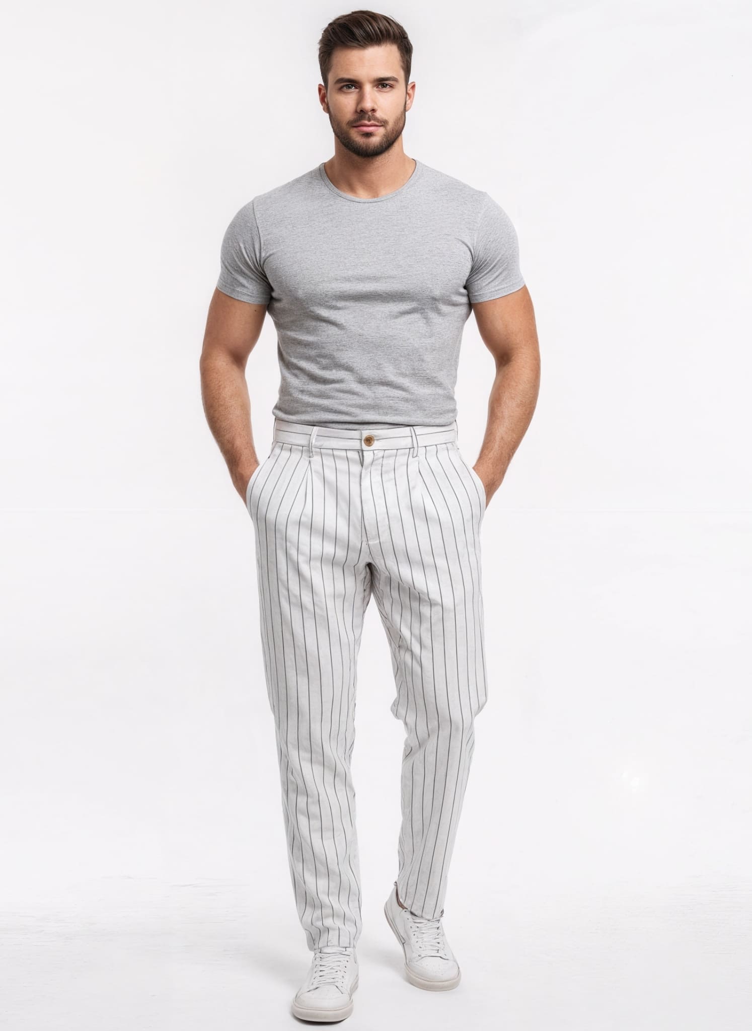Palermo Striped Trousers