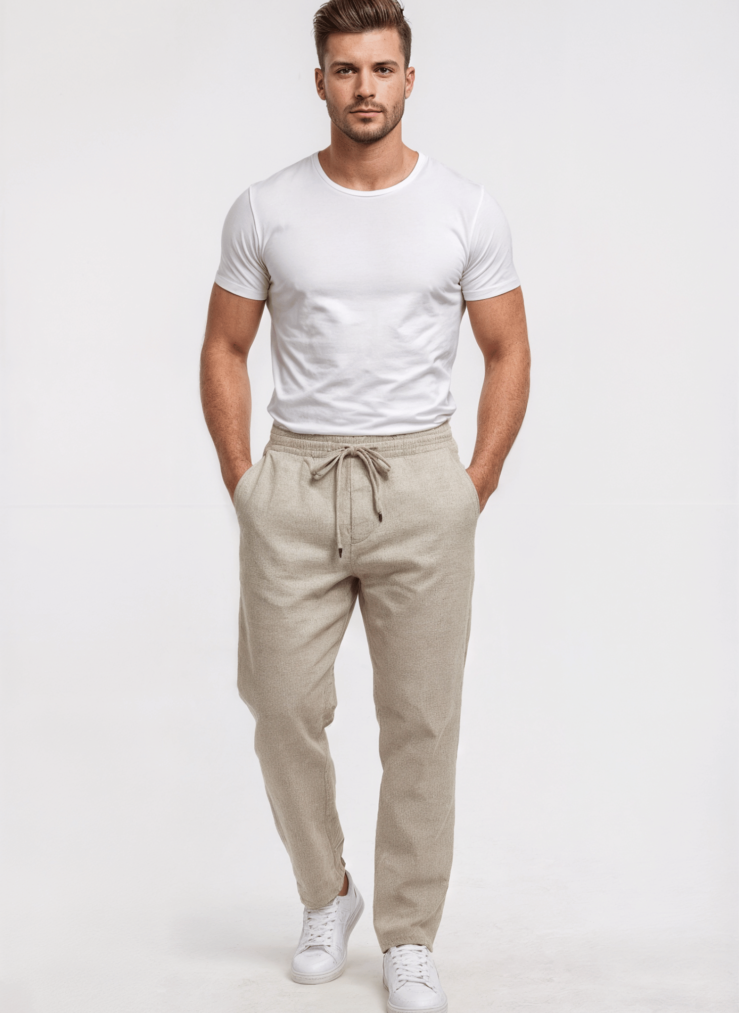 Monaco Linen Trousers